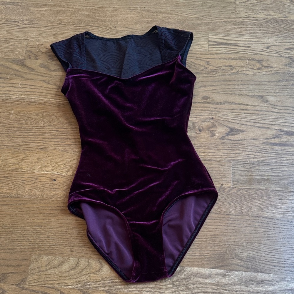 Elegant Velvet Leotard by Lulli